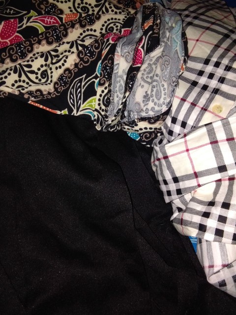 Monellina Tusha Kaos Batik Oversize Wanita Lengan Panjang