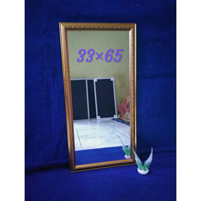 CERMIN RIAS/CERMIN DINDING (PECAH GANTI BARU)-Ukir Gold