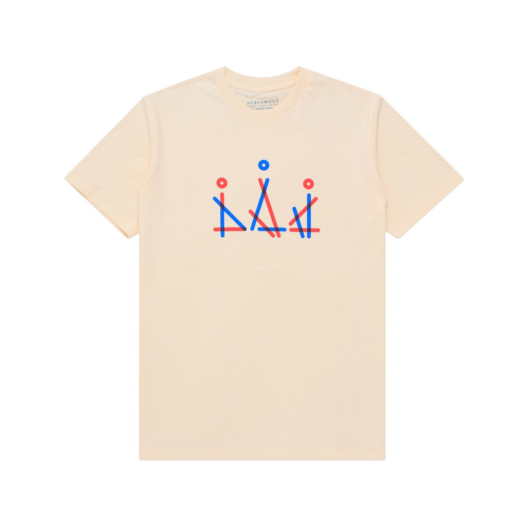 Screamous T-shirt - T SHIRT TENTS CREAM