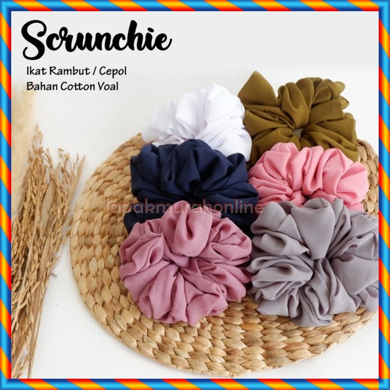 SCRUNCHIE / KUNCIRAN HIJAB / INNER HIJAB / CEPOL HIJAB