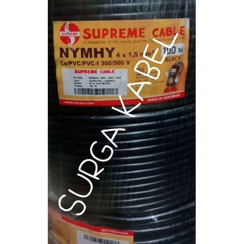 NYYHY 4x1.5 mm SUPREME | NYMHY BLACK 4x1.5 mm | NYYHY 4 x 1.5 mm SUPRE