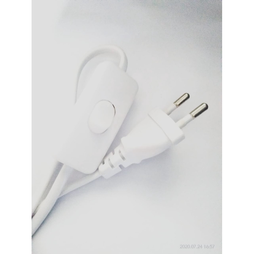 [SWI-9024] KABEL AC 220V DENGAN SWITCH ON OFF PANJANG 1.8 METER