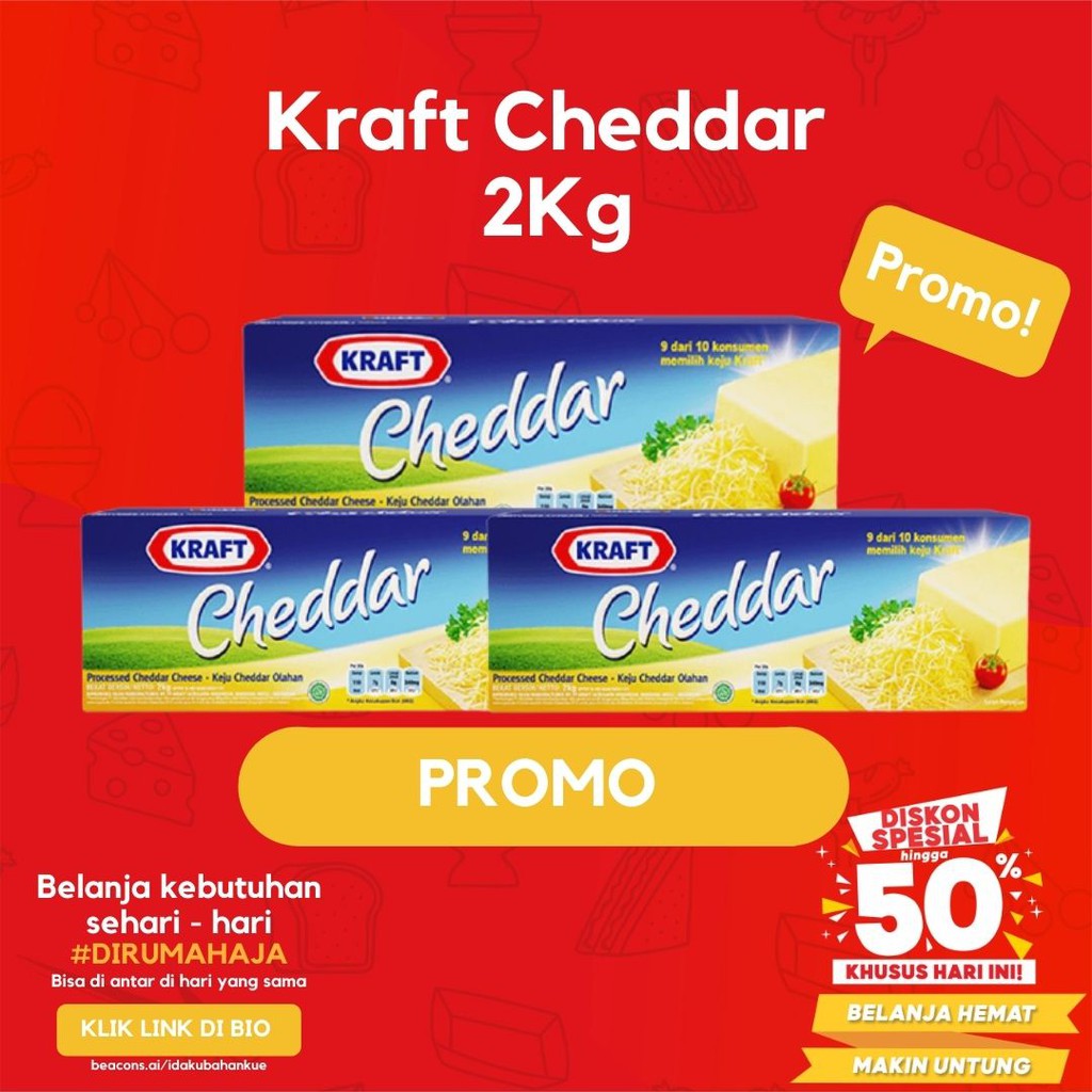 

KRAFT CHEDDAR 2KG