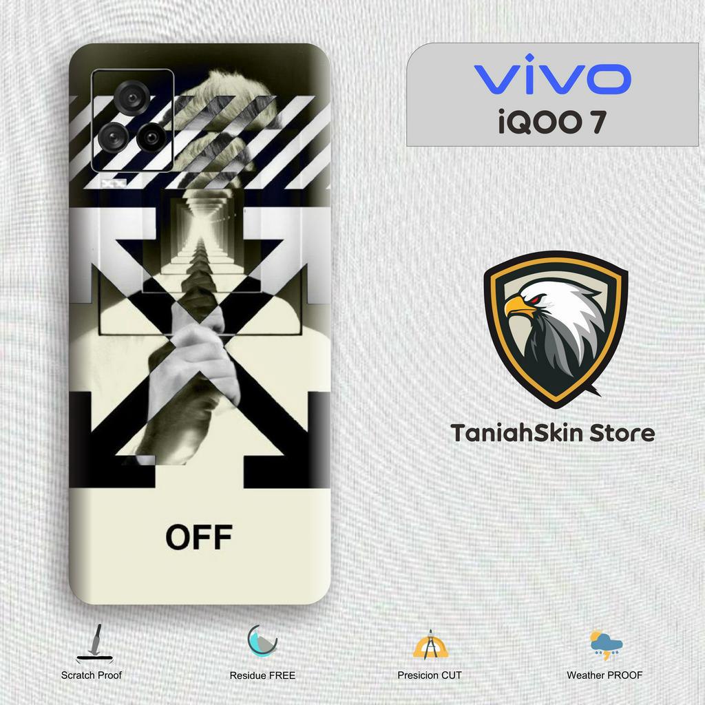 *Buy1Get1* Vivo Iqoo 7 Garskin Custom Stiker Bisa COD ( Case Not Included )