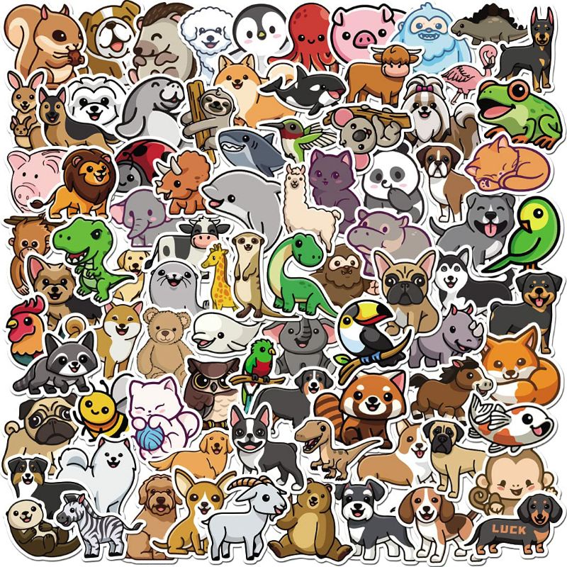 

Stiker Hewan Pack Style 260348
