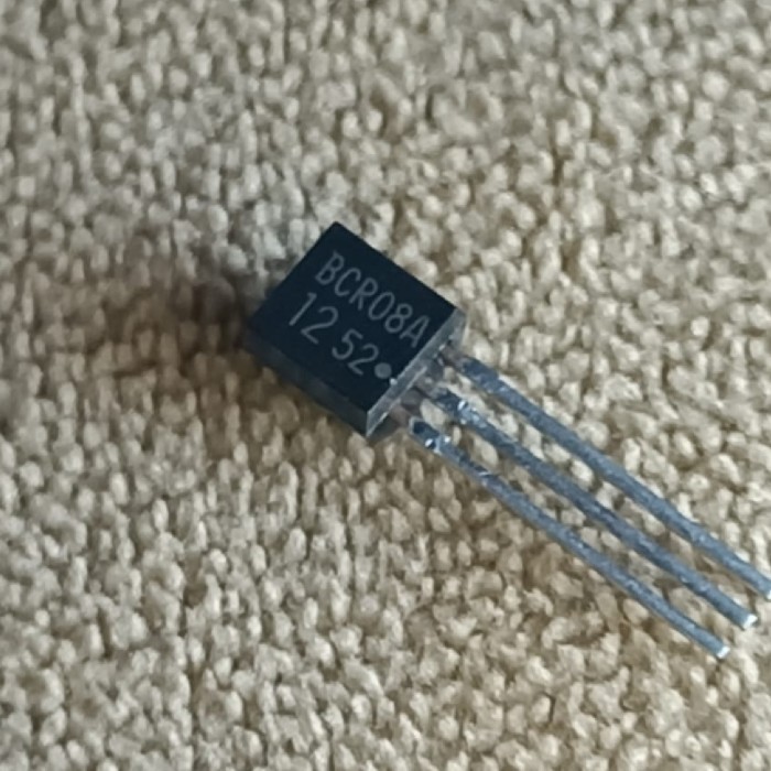 BCR08AM-12A BCR08A BCR08 TRIAC SENS GATE 600V 0.8A