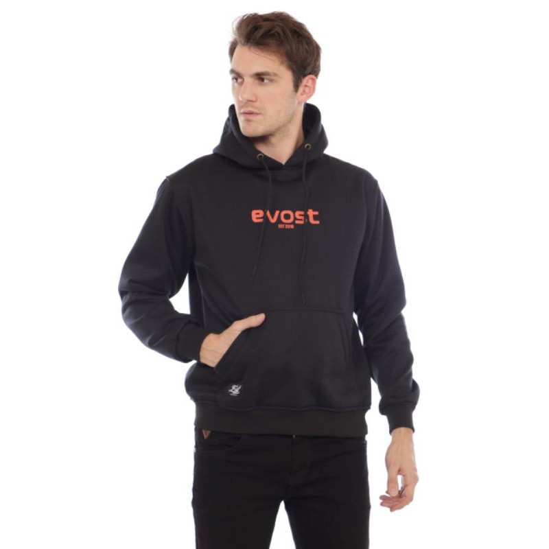 Sweater Hoodie Pria Distro Bahan Katun Fleece Premium High Quality Hoodie Evost Original Brand