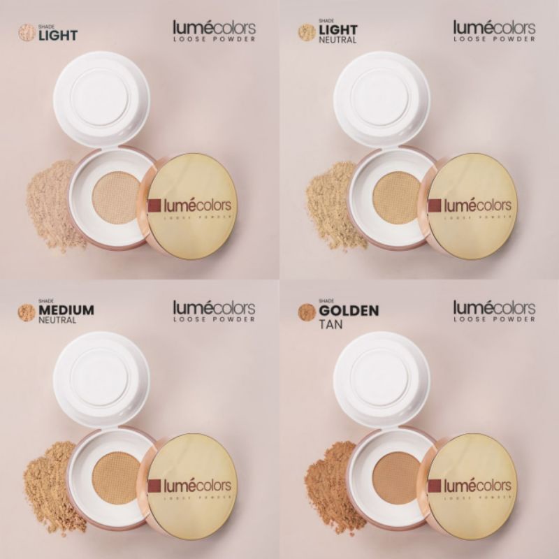 JOGJA LUMECOLORS LOOSE POWDER Pore Blurring Effect With Oil Control