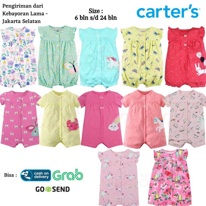 Carters Baju Romper Bayi Perempuan 1 - Romper Anak Bayi Laki Laki