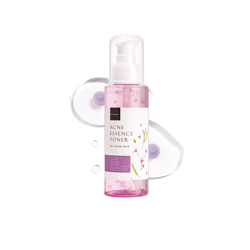 𝐑𝐀𝐃𝐘𝐒𝐀 - Scarlett Whitening Essence Toner ( Brightly / Acne )