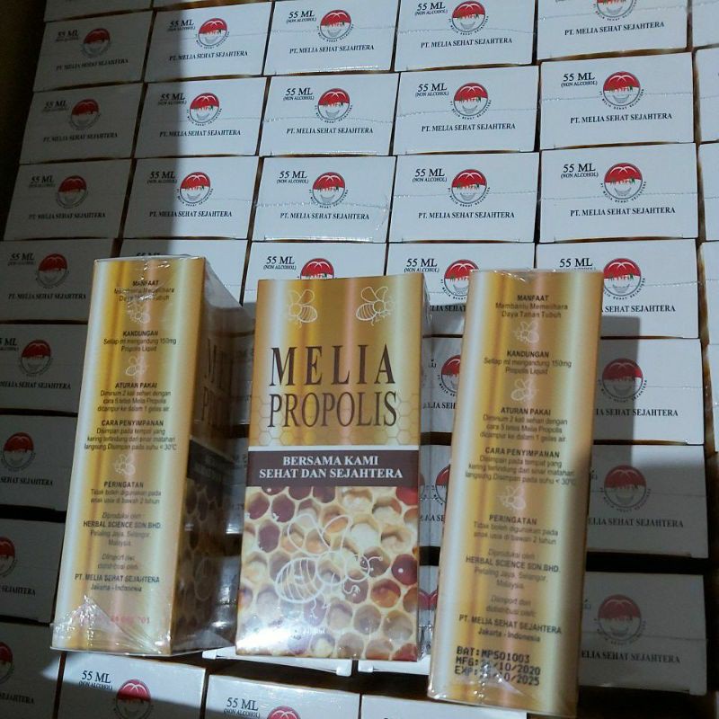 Melia Propolis isi 55ml MSS Asli Original