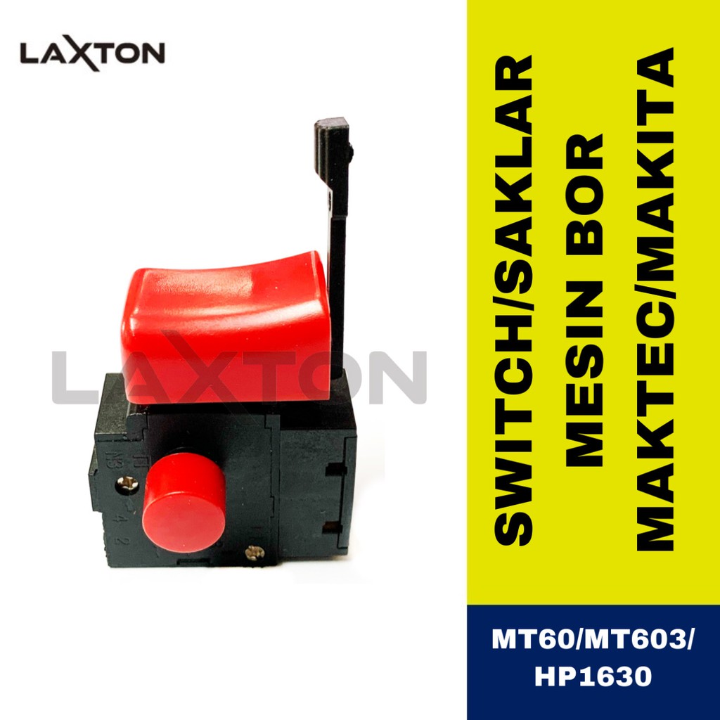 Switch/saklar mesin bor maktec  dan Makita tipe MT60, MT603, HP1630