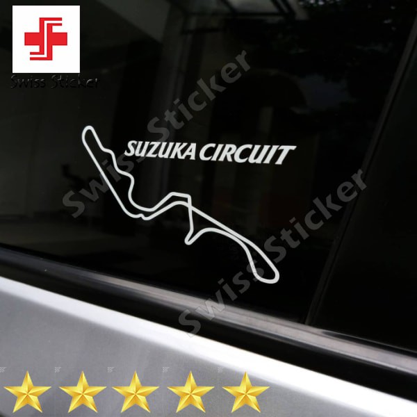 

Murah Stiker Sirkuit Balap Suzuka Circuit Jepang JDM Keren