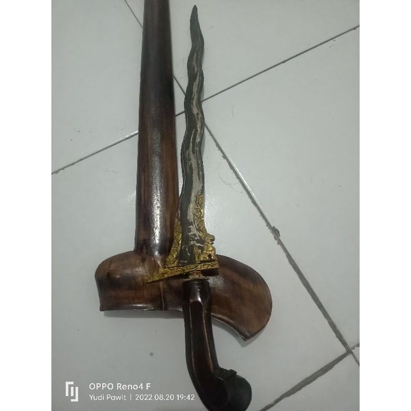 Keris singo barong kinatah, kamardikan