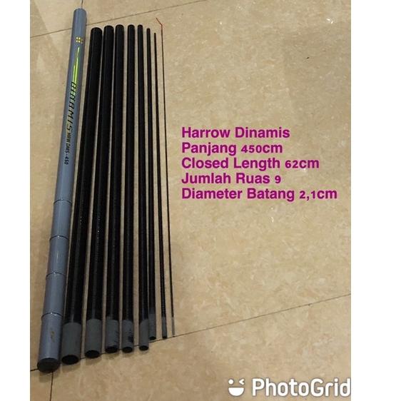 Joran Pancing Tegek Harrow Dinamis 540/450/360 [BYW.25Au22ᴶ]