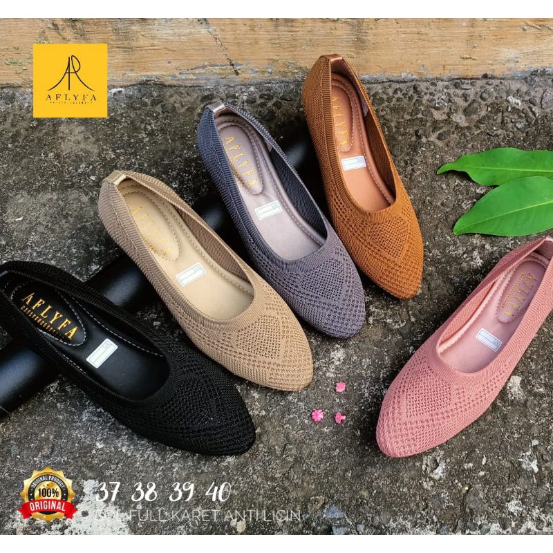 Flat Shoes Ballet Wanita AFLYFA
