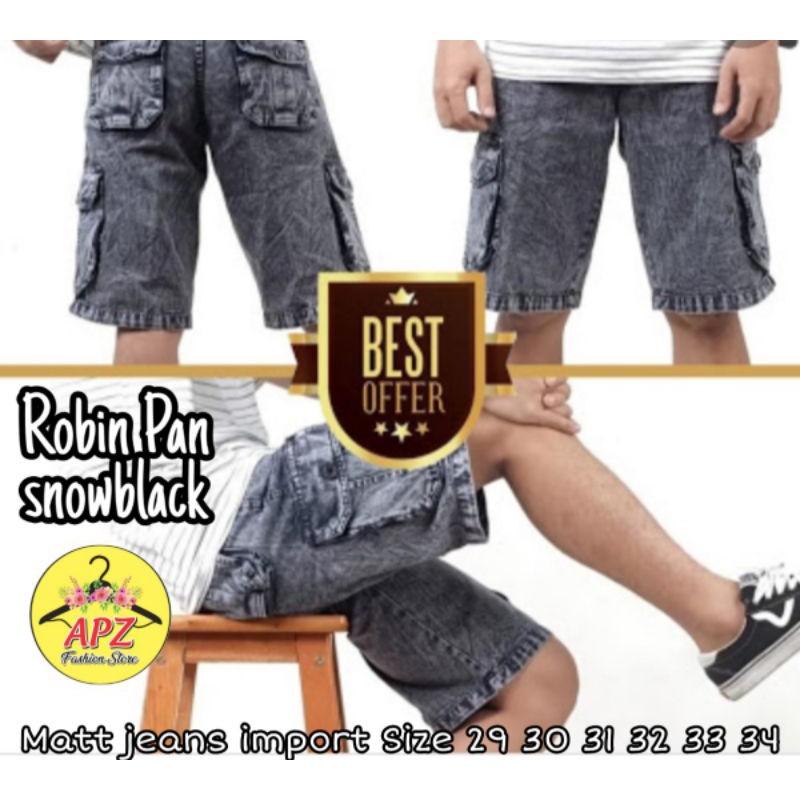ROBIN SNOWBLACK CELANA JEANS PRIA.