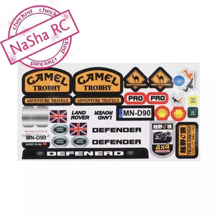 Sticker Body RC MN90