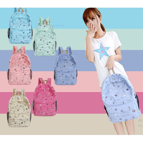 Tas Ransel Wanita Import stylish backpack