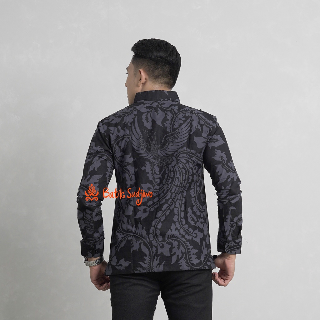 Atasan Kemeja Batik Pria Regular 1087