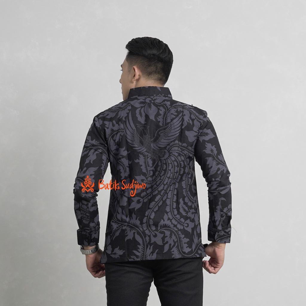 Atasan Kemeja Batik Pria Regular 1087