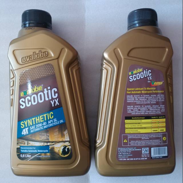 Oli evalube scooter/matic 800cc
