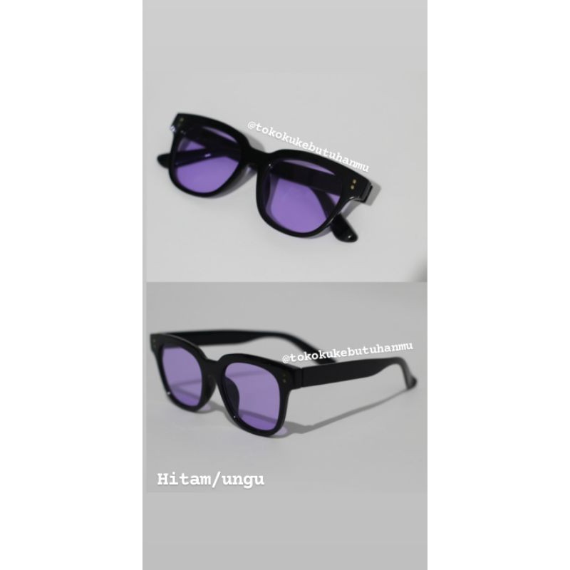 Kacamata Korea small candy pria wanita glasses/sunglasses kacamata hitam Korean fashion style kacamata gm non logo