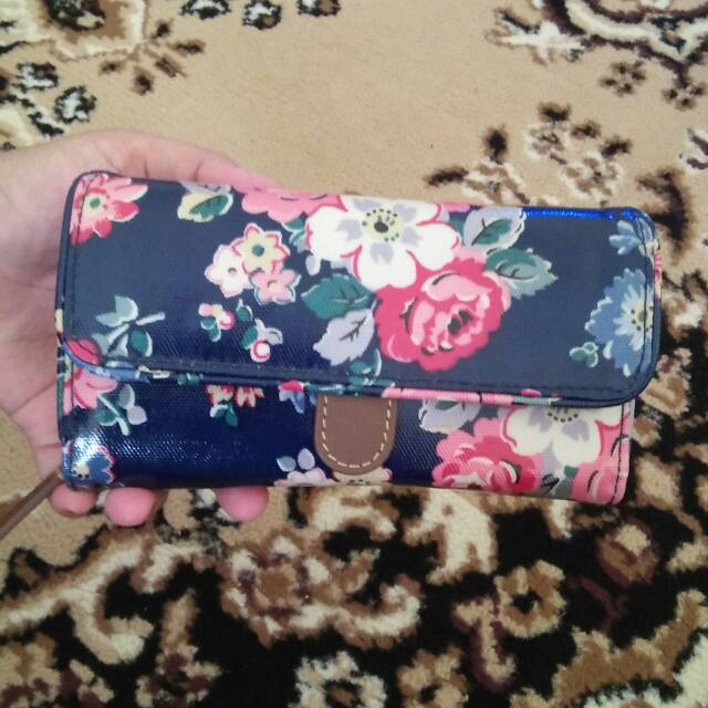 Preloved Original Cath Kidston Floral Wallet Dompet Cath Kidston Original Muraah
