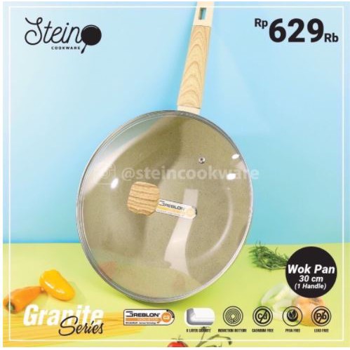 Stein Cookware WOK 30CM with Lid