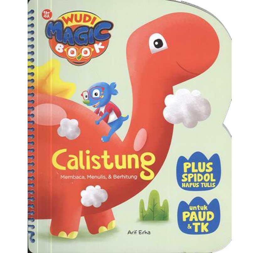 Wudi Magic Book: Calistung Untuk PAUD & TK + Spidol Hapus Tulis-2