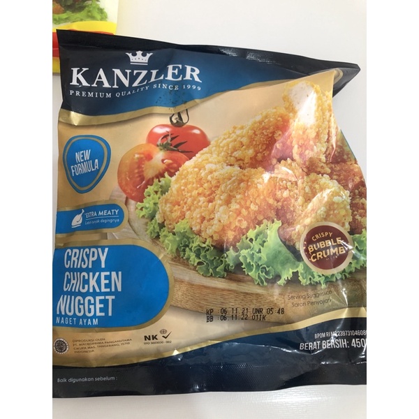 

Nugget kanzler enak banget terasa ayamnya yang mengigit