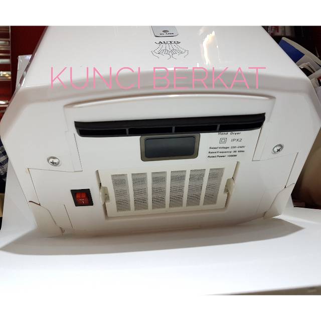 Hand Dryer/Pengering Tangan/Sensor/Automatic/Otomatis/Tombol On Off/Minimalis/Mzm/501 A