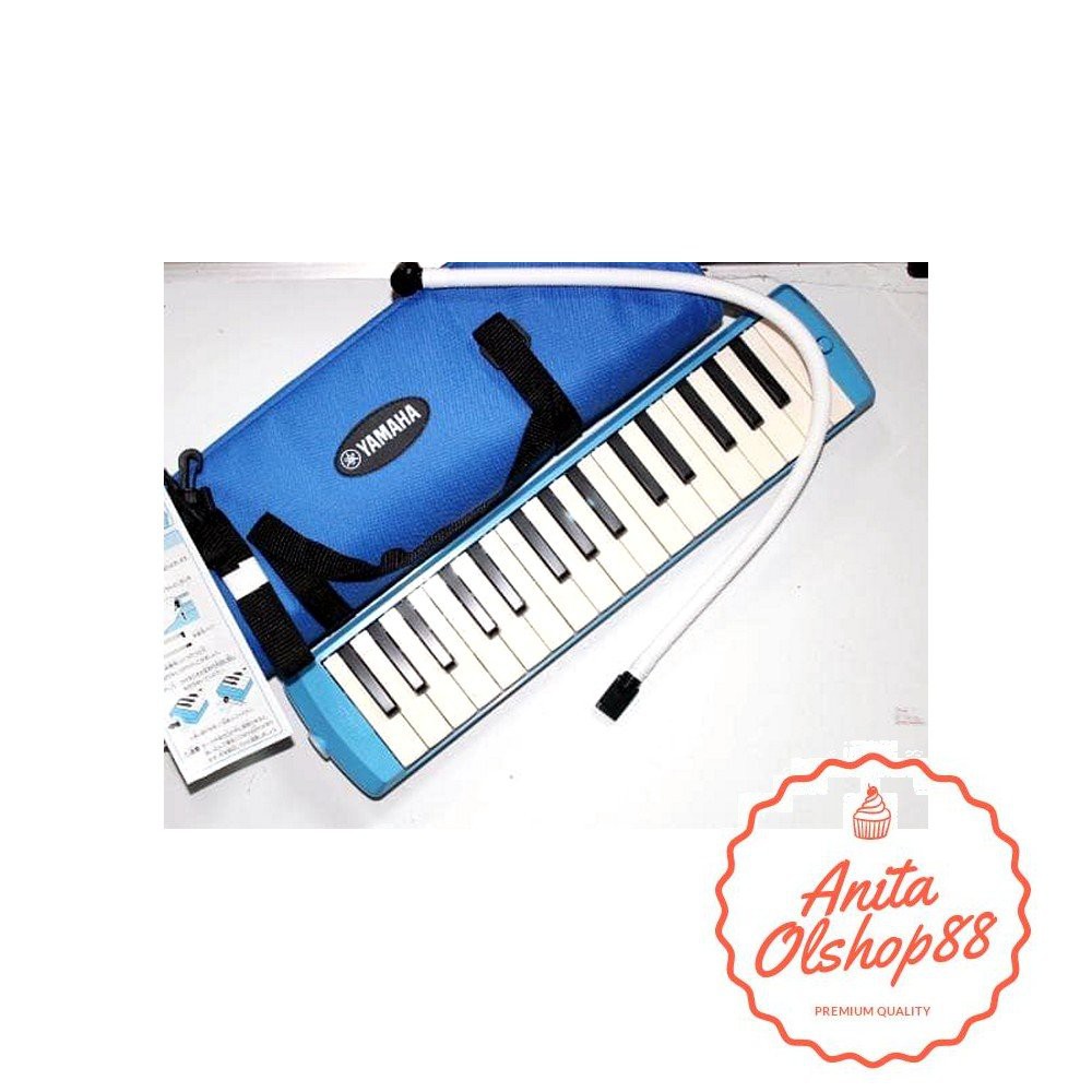 Pianika Yamaha Original Warna Biru Sesuai Gambar