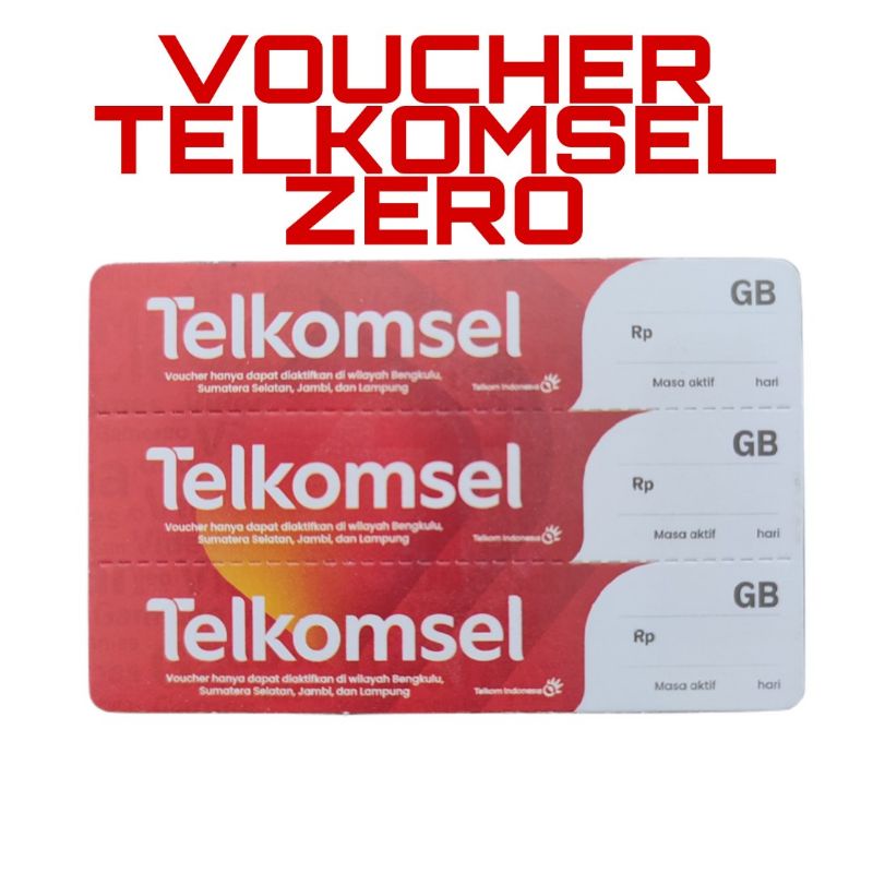 VIA CHAT VOUCHER TELKOMSEL Zona 1 SUMBAGSEL