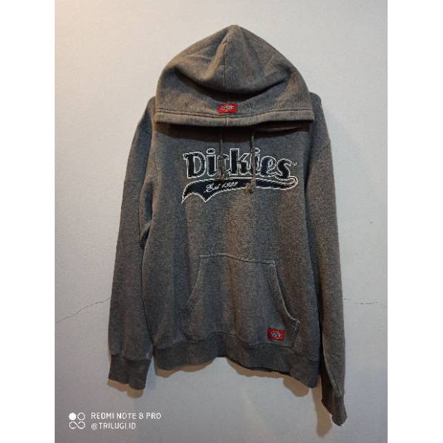 Hoodie Dickies Gray hoodie dickies second jaket murah hoodie second hoodie dickies