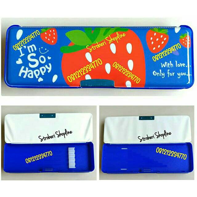

Tempat Pensil Magnet Strawberry (Uk.22x8x3cm)