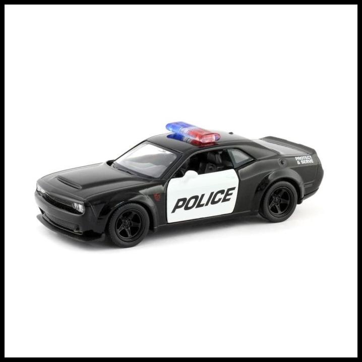 Rmz City Diecast Mobil Police Car Series Skala 5 Inch Freewheel