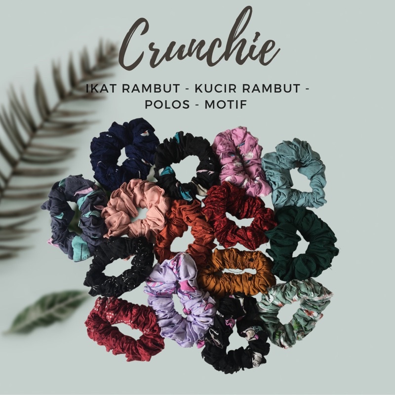 Ikat Rambut Hijab Scrunchie Random