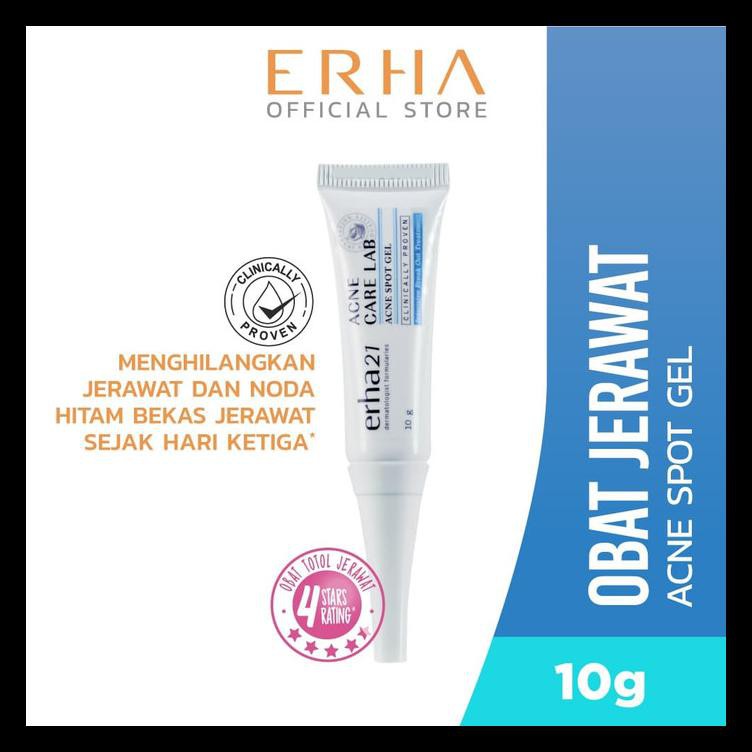 Erha21 Acne Care Lab Acne Spot Gel 10g Obat Jerawat Terbaik Shopee Indonesia