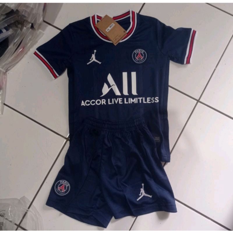 JERSEY PSG HOME KIDS 21 22 2021 2022 BAJU BOLA ANAK GO GRADE ORI THAILAND