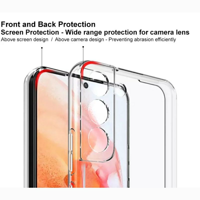 iMak Clear Case Samsung Galaxy S22 S23 / Plus / Ultra 5G Transparan Softcase UX-5