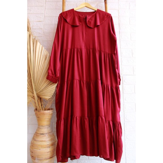 MIDI DRESS RAYON TUNIK RAYON