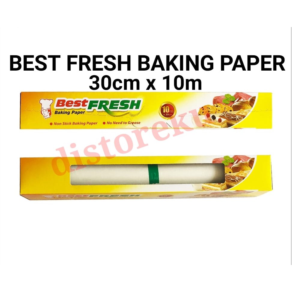 BEST FRESH BAKING PAPER BESTFRESH KERTAS BAKING ROTI 30cm X 10m