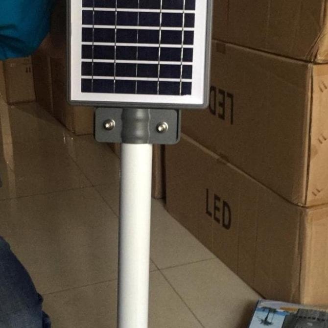 Tiang Pju Solar Panel / Tiang Pju 2" Putih