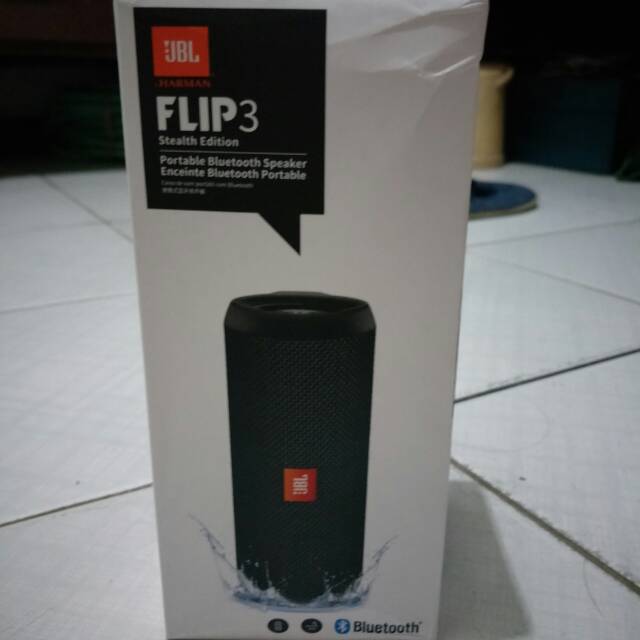 JBL Flip 3 Portable Bluetooth Speaker ORI