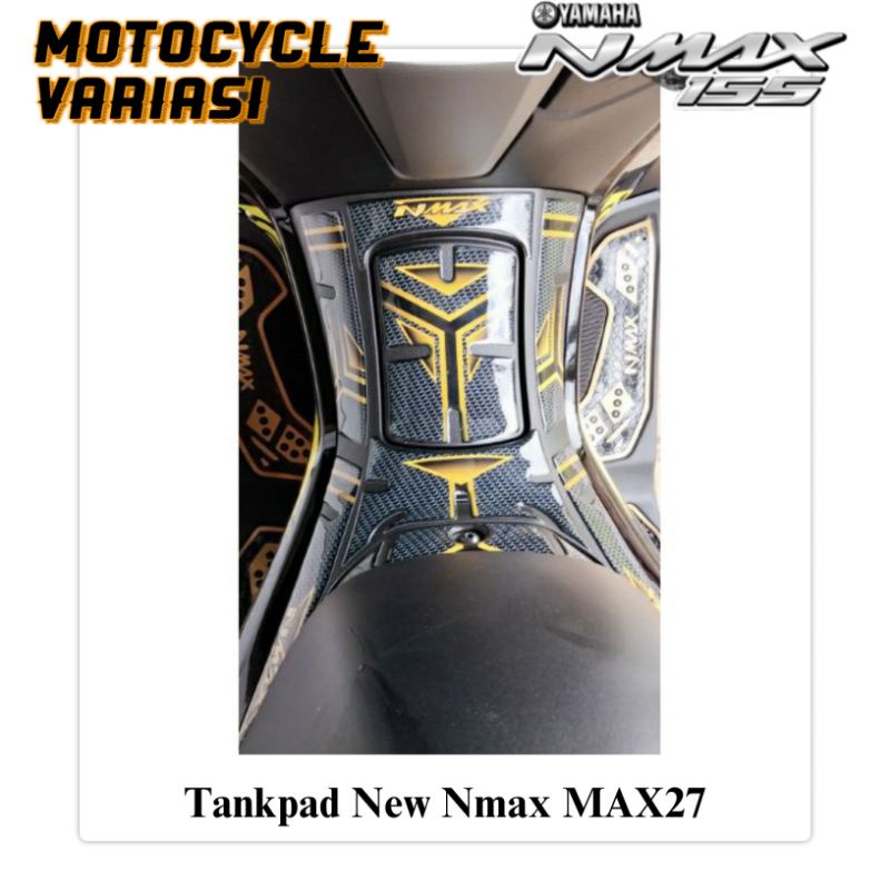 Stiker Tankpad Nmax New 2020 - 2023 Bahan Resin Timbul Premiuml