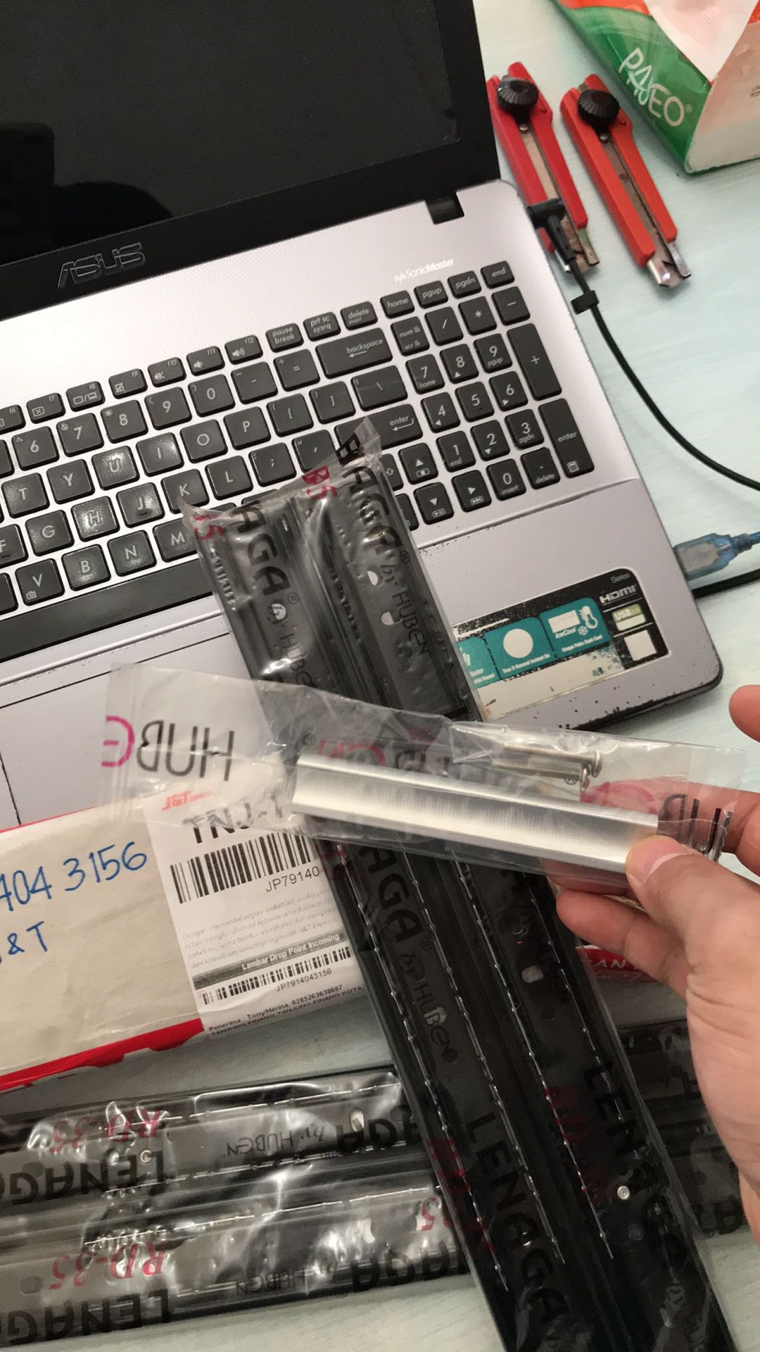 Handle / Tarikan Lemari / Laci Huben Ta-09 - 96 Mm