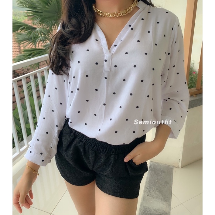 Kemeja basic // kemeja oversize // korean look casual-8