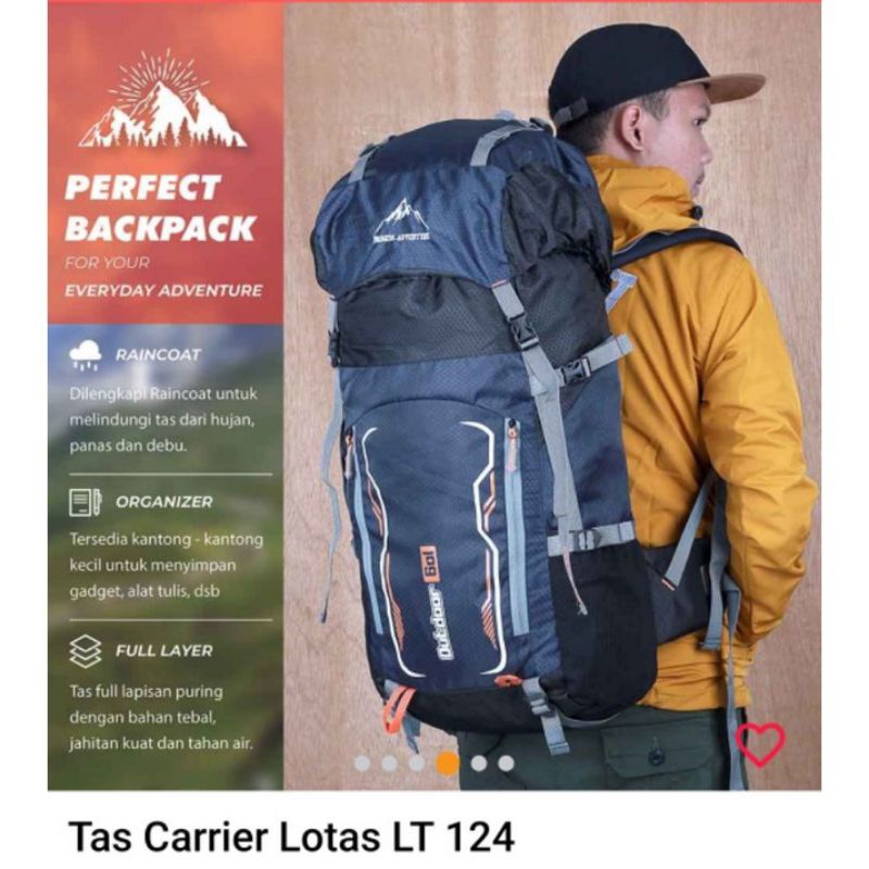 TAS CARRIER/TAS GUNUNG 50-55 Ltr/TAS GUNUNG-CARRIER 60 ltr