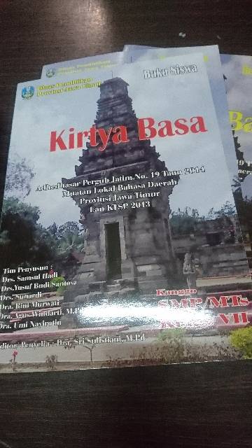 Buku Paket Bahasa Jawa Kelas 7 Revisi Sekolah